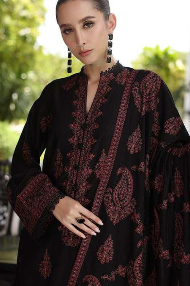 BAREEZE HEAVY EMBROIDED 3PC